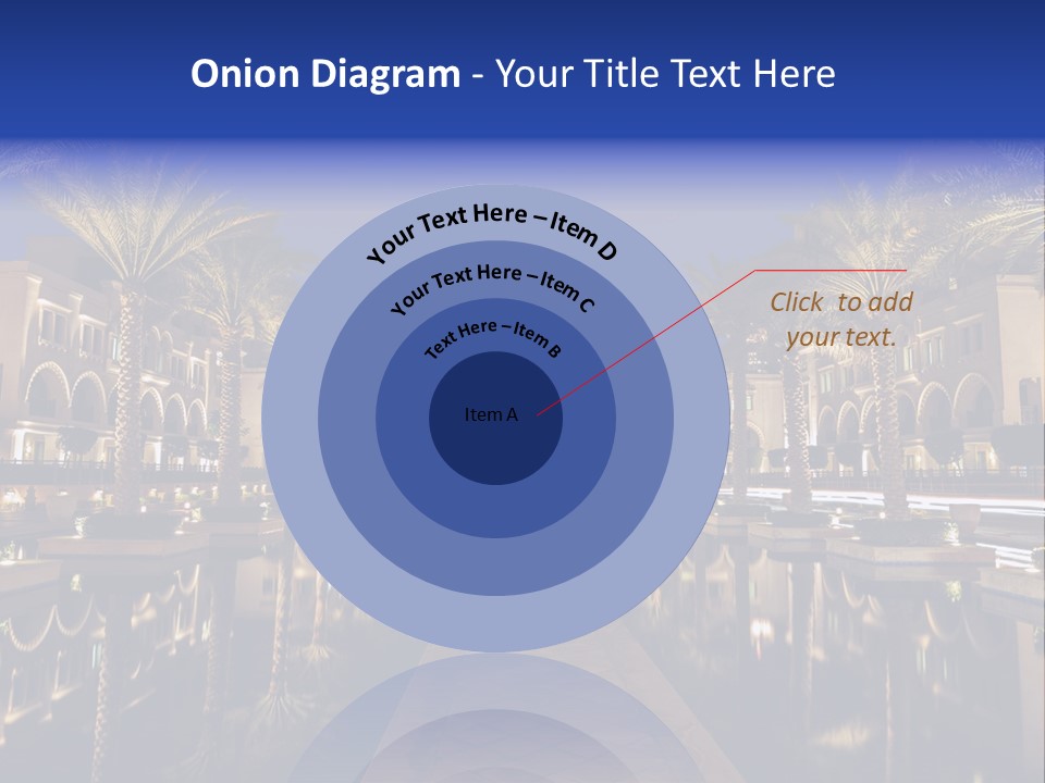 Twilight Arabian Orange PowerPoint Template