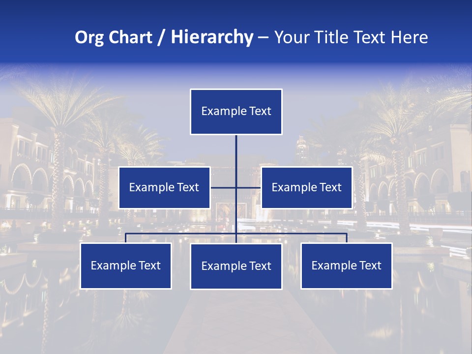 Twilight Arabian Orange PowerPoint Template