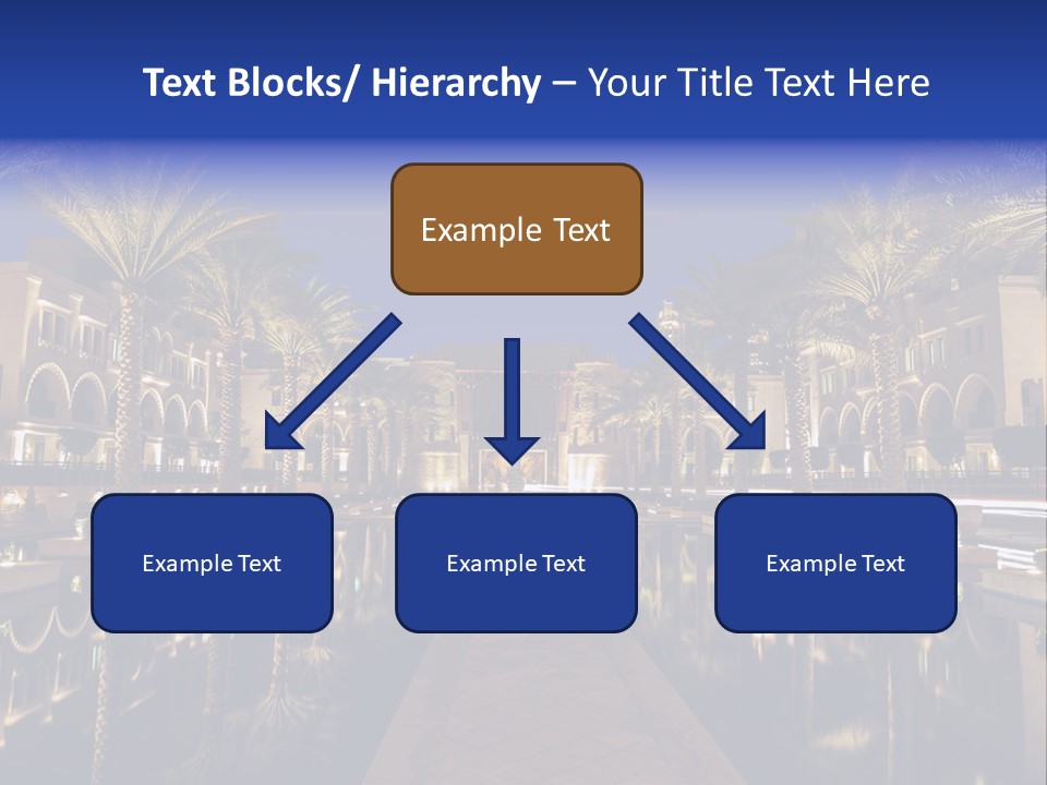 Twilight Arabian Orange PowerPoint Template