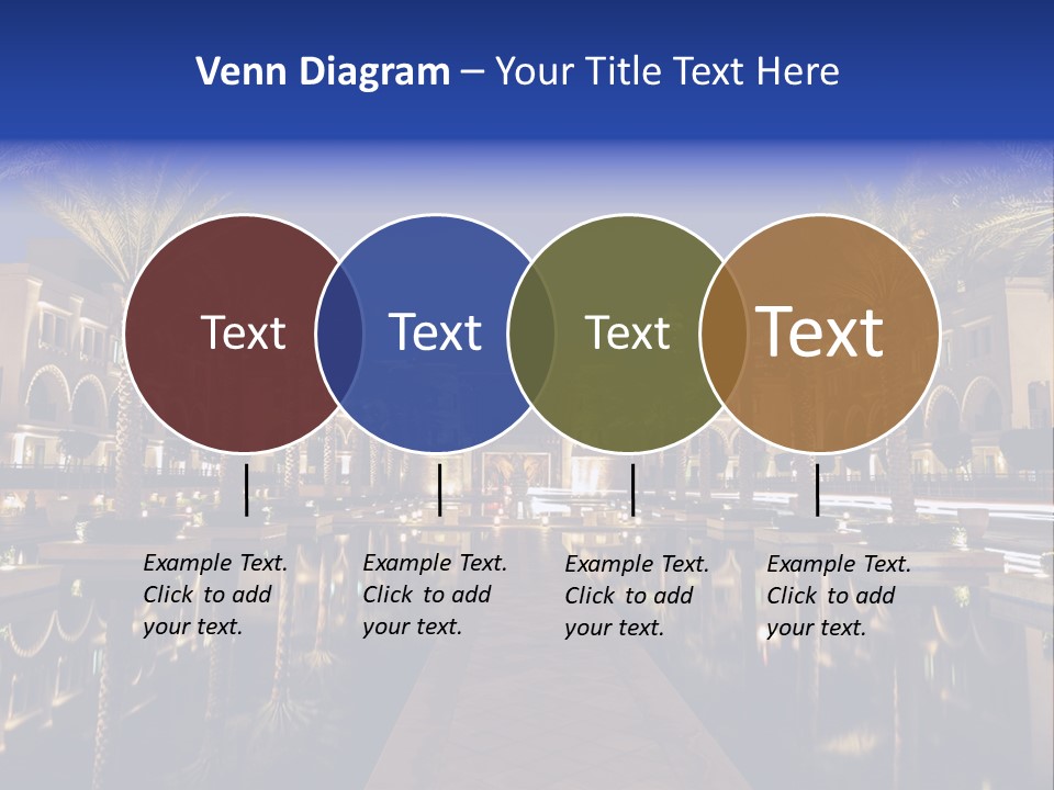 Twilight Arabian Orange PowerPoint Template