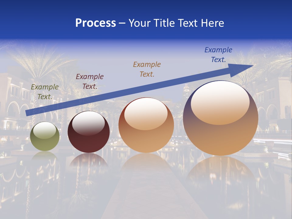 Twilight Arabian Orange PowerPoint Template