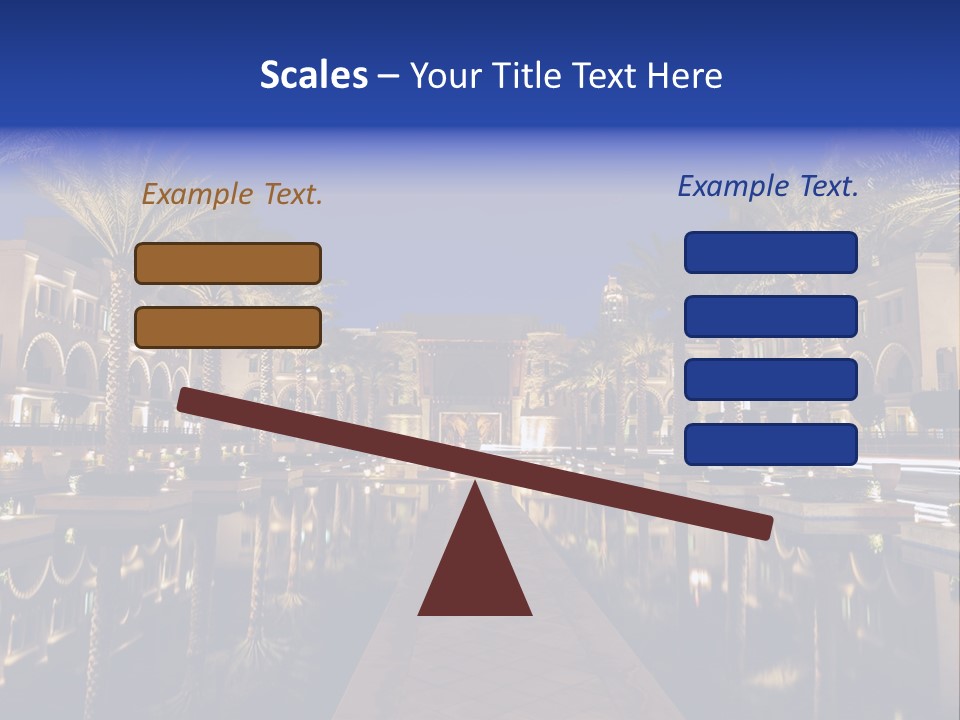 Twilight Arabian Orange PowerPoint Template