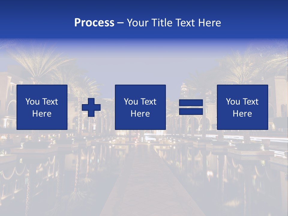 Twilight Arabian Orange PowerPoint Template
