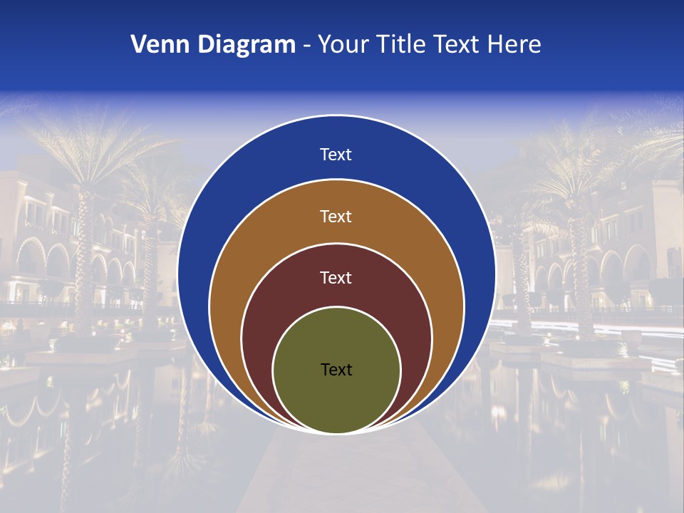 Twilight Arabian Orange PowerPoint Template