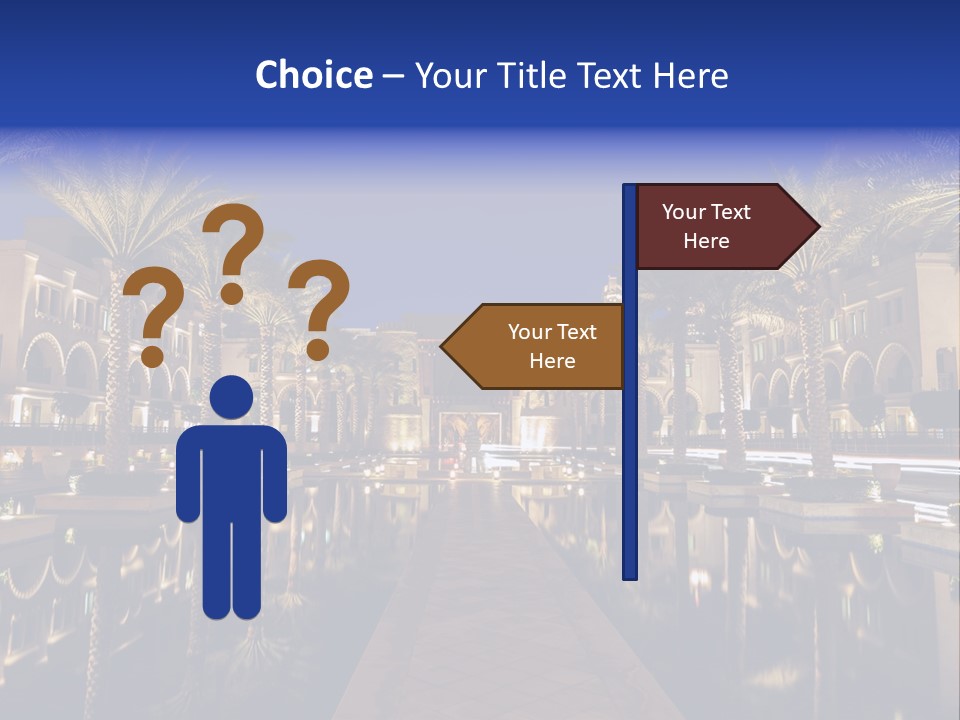 Twilight Arabian Orange PowerPoint Template