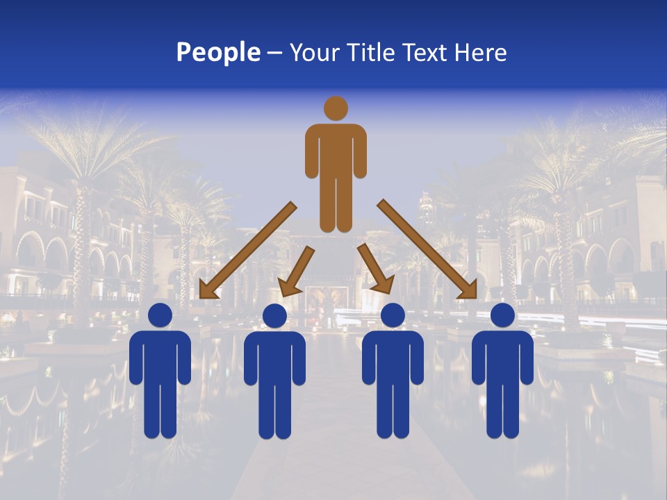 Twilight Arabian Orange PowerPoint Template