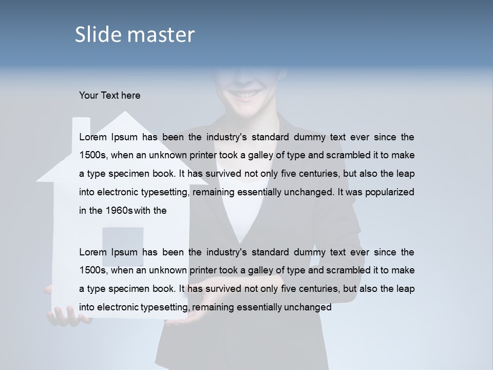 Furniture Bright Architecture PowerPoint Template