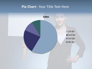 Showing Advertising Executive PowerPoint Template