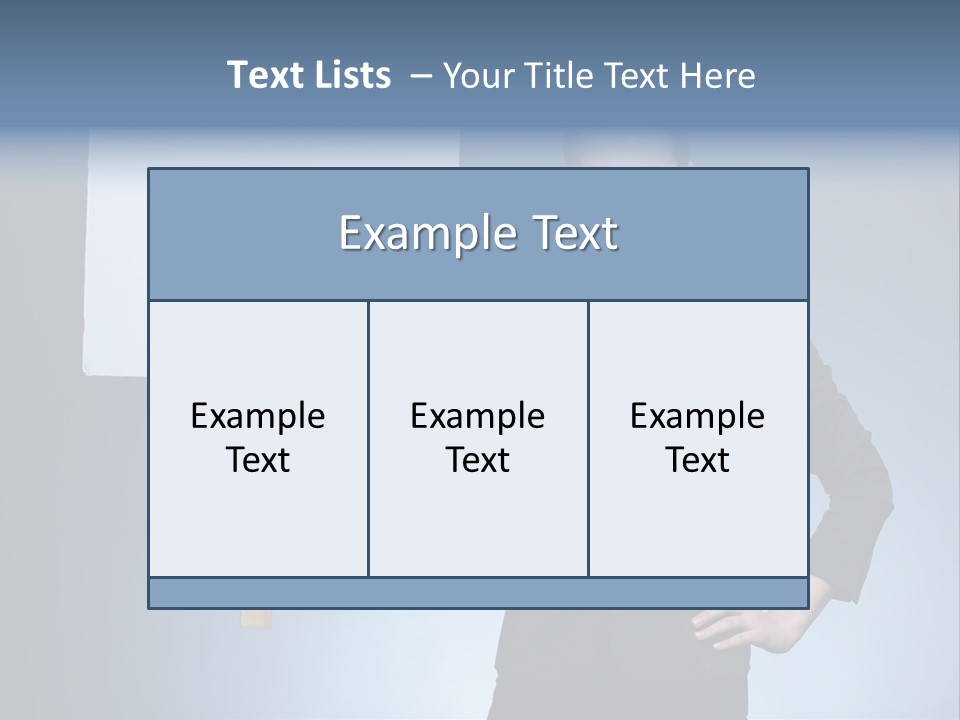 Showing Advertising Executive PowerPoint Template