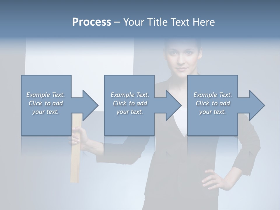 Showing Advertising Executive PowerPoint Template