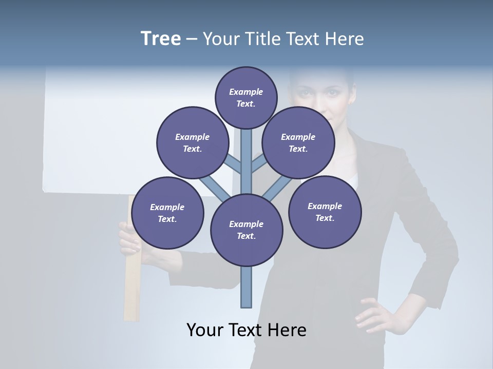 Showing Advertising Executive PowerPoint Template