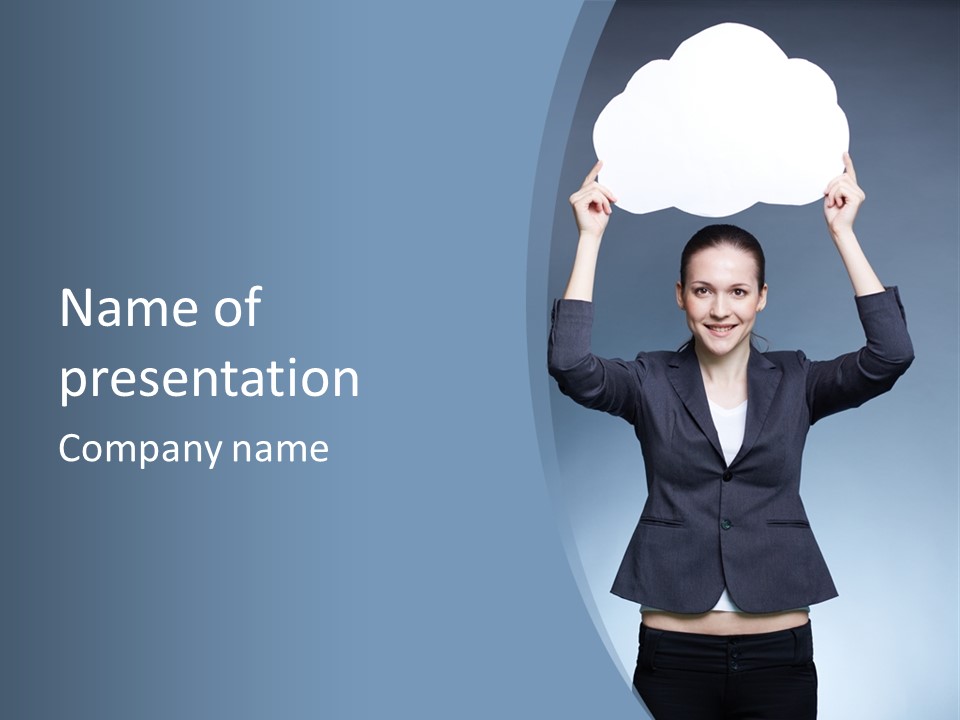 Employer Cheerful Idea PowerPoint Template