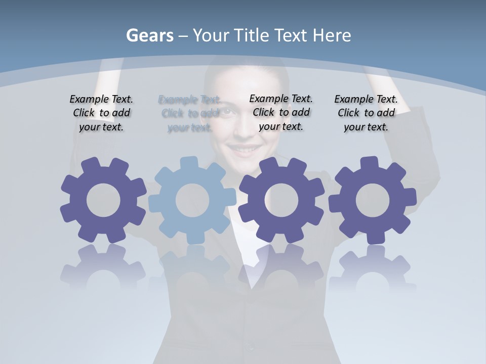 Employer Cheerful Idea PowerPoint Template