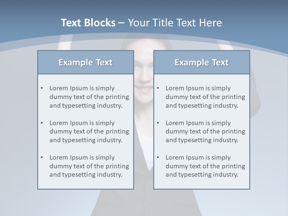 Employer Cheerful Idea PowerPoint Template