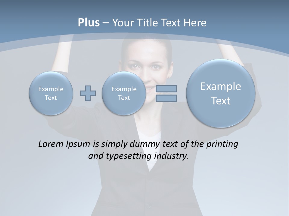 Employer Cheerful Idea PowerPoint Template