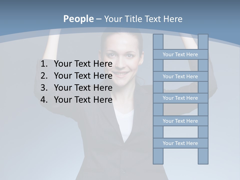 Employer Cheerful Idea PowerPoint Template