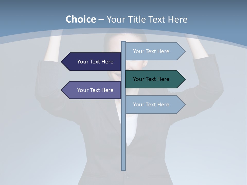 Employer Cheerful Idea PowerPoint Template