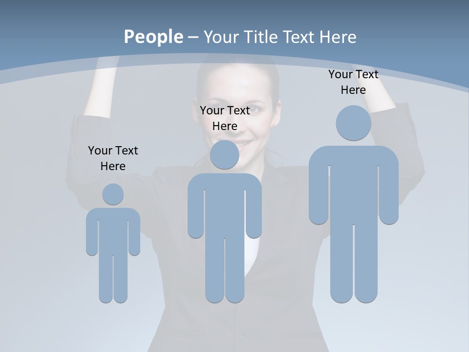 Employer Cheerful Idea PowerPoint Template