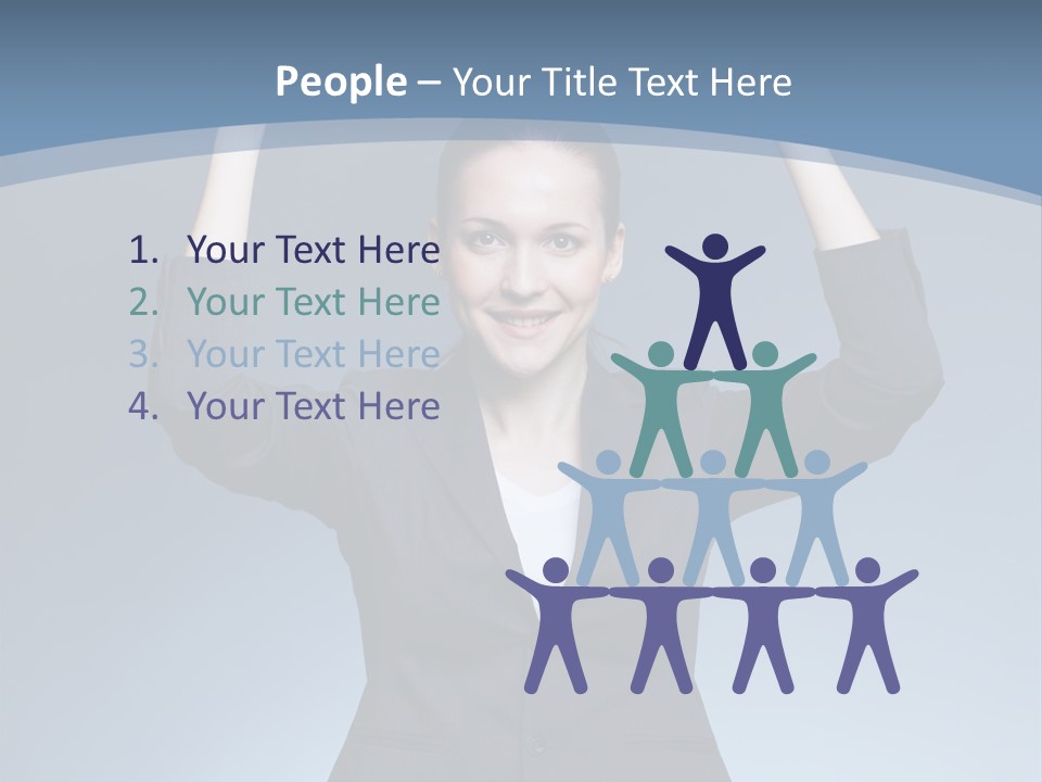 Employer Cheerful Idea PowerPoint Template