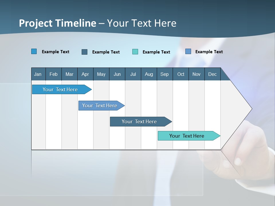 Solution Hand Information PowerPoint Template