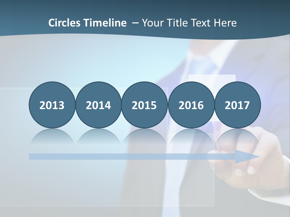 Solution Hand Information PowerPoint Template