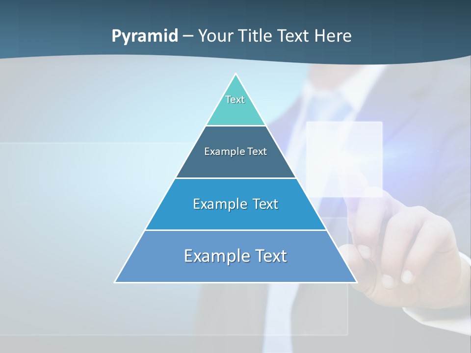 Solution Hand Information PowerPoint Template