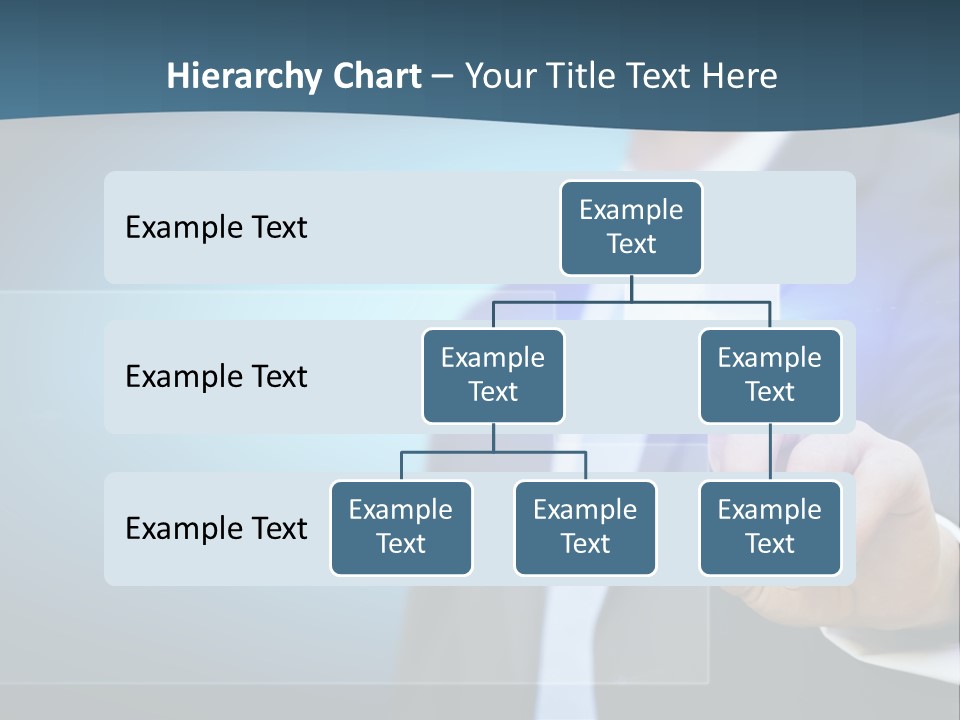 Solution Hand Information PowerPoint Template