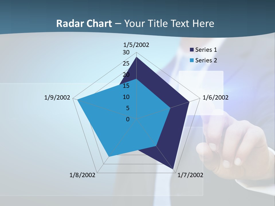 Solution Hand Information PowerPoint Template