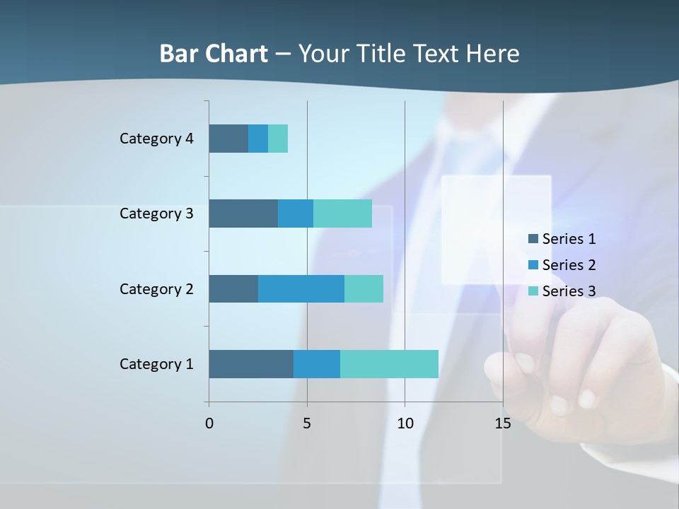 Solution Hand Information PowerPoint Template