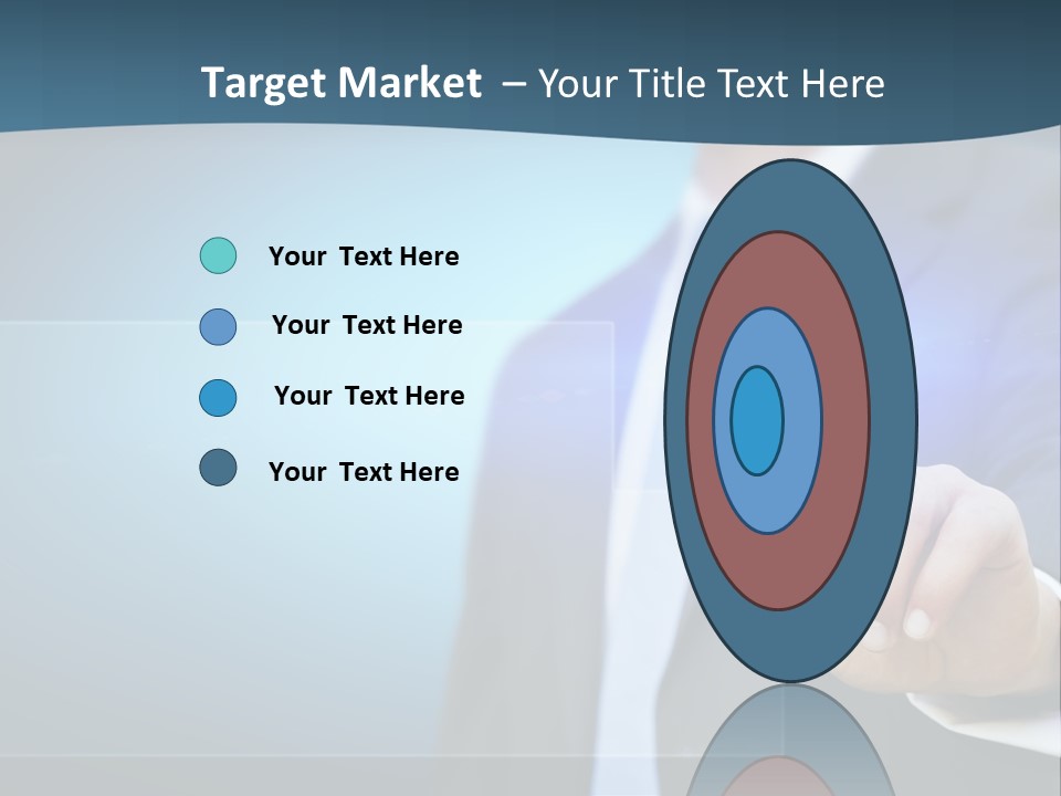 Solution Hand Information PowerPoint Template