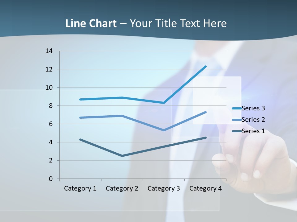 Solution Hand Information PowerPoint Template