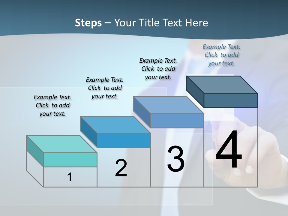Solution Hand Information PowerPoint Template