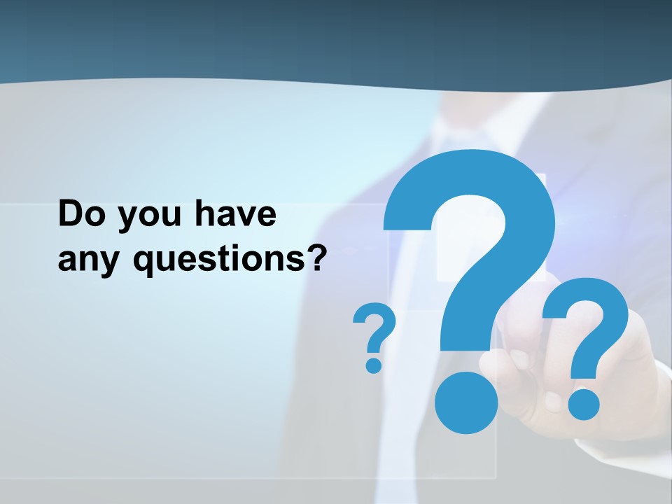 Solution Hand Information PowerPoint Template