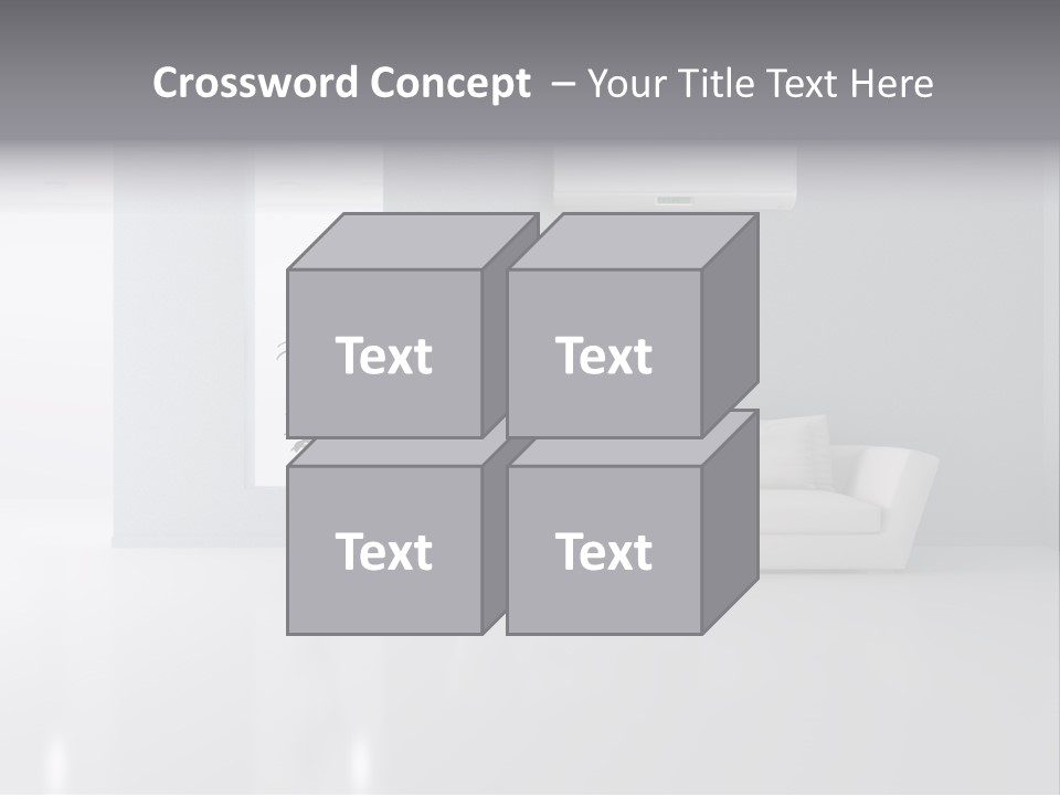 Architecture Air Conditioner Decoration PowerPoint Template