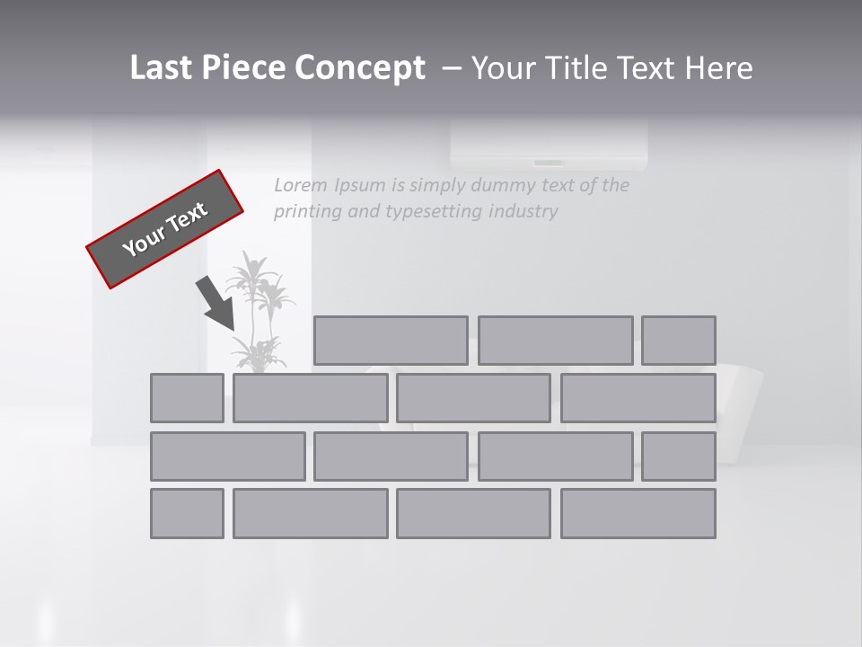 Architecture Air Conditioner Decoration PowerPoint Template