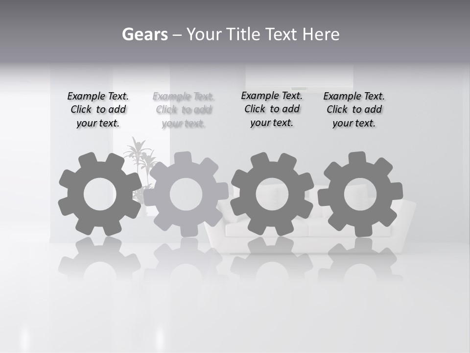 Architecture Air Conditioner Decoration PowerPoint Template