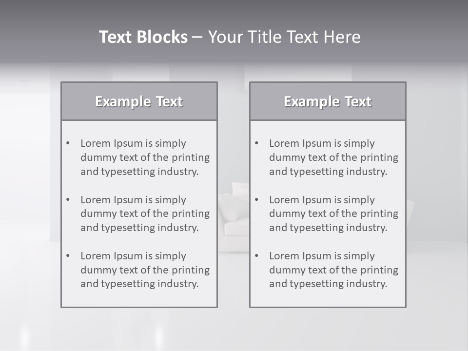 Architecture Air Conditioner Decoration PowerPoint Template