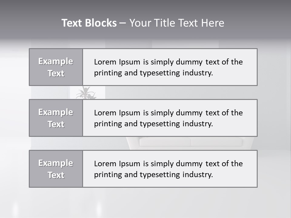 Architecture Air Conditioner Decoration PowerPoint Template