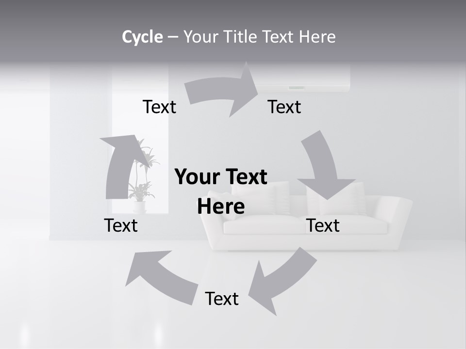 Architecture Air Conditioner Decoration PowerPoint Template