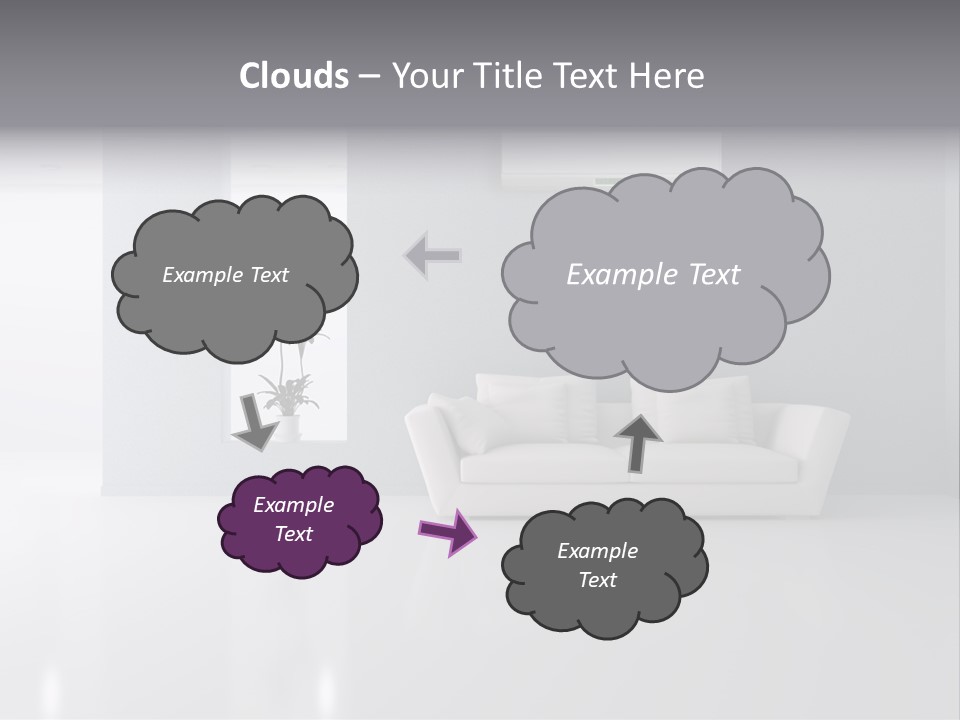Architecture Air Conditioner Decoration PowerPoint Template