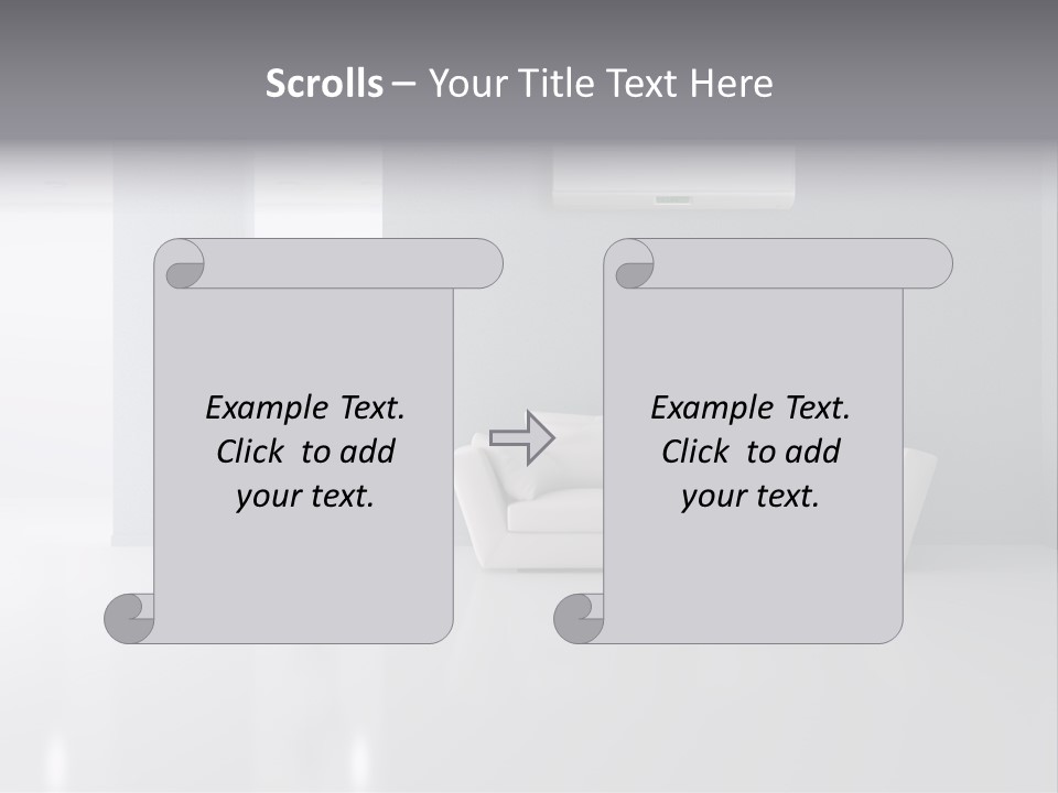 Architecture Air Conditioner Decoration PowerPoint Template