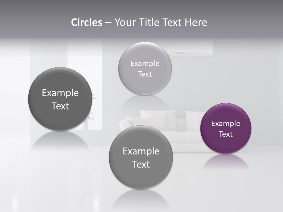 Architecture Air Conditioner Decoration PowerPoint Template