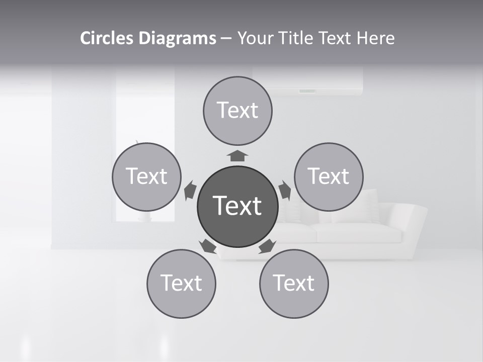 Architecture Air Conditioner Decoration PowerPoint Template