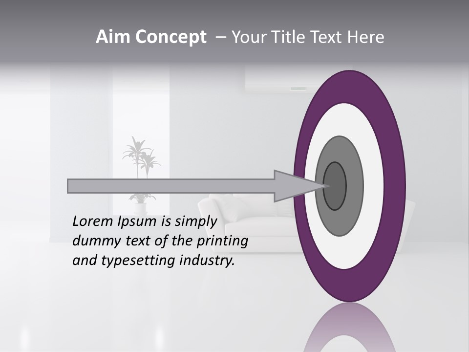 Architecture Air Conditioner Decoration PowerPoint Template