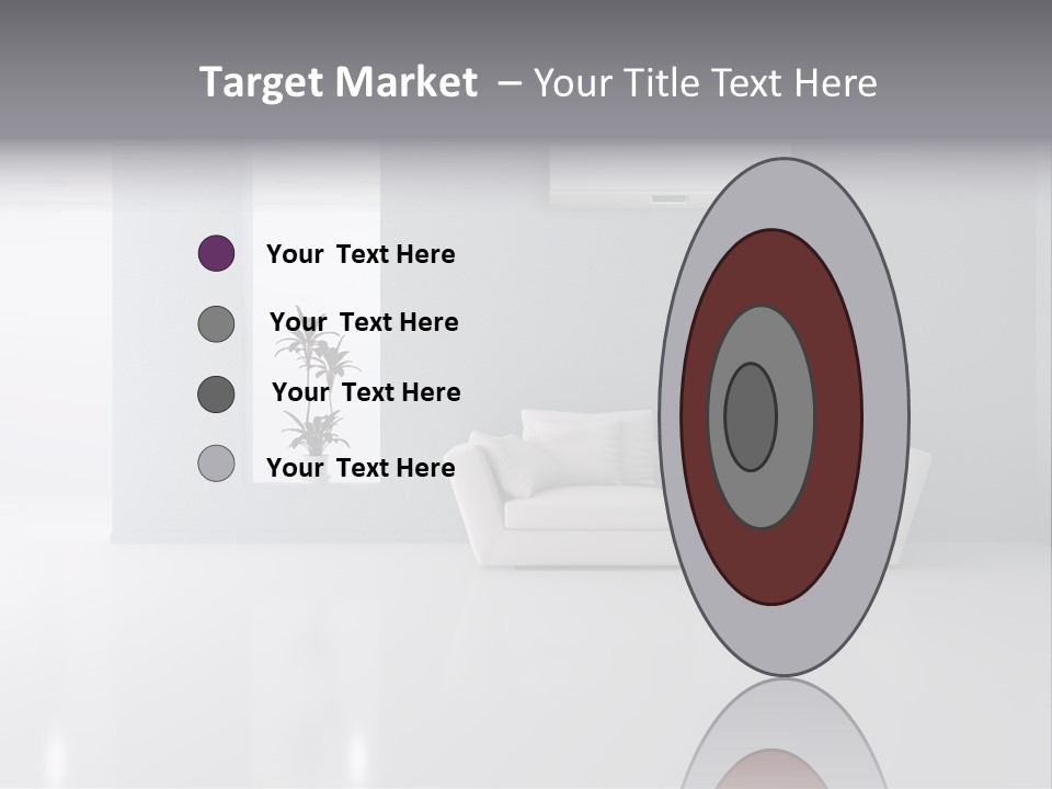 Architecture Air Conditioner Decoration PowerPoint Template