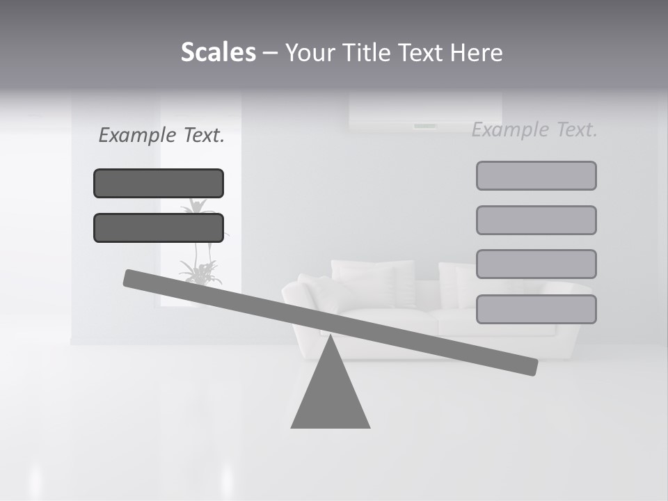 Architecture Air Conditioner Decoration PowerPoint Template