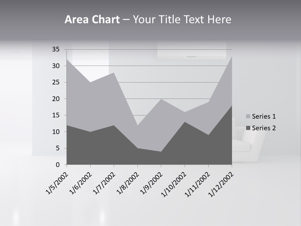 Architecture Air Conditioner Decoration PowerPoint Template