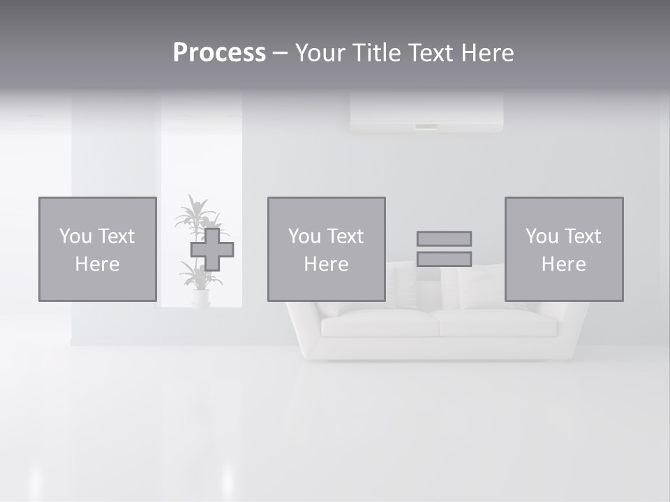 Architecture Air Conditioner Decoration PowerPoint Template