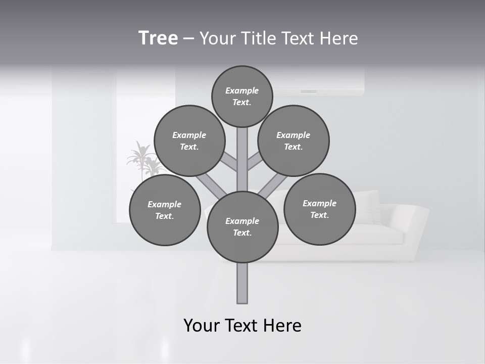 Architecture Air Conditioner Decoration PowerPoint Template