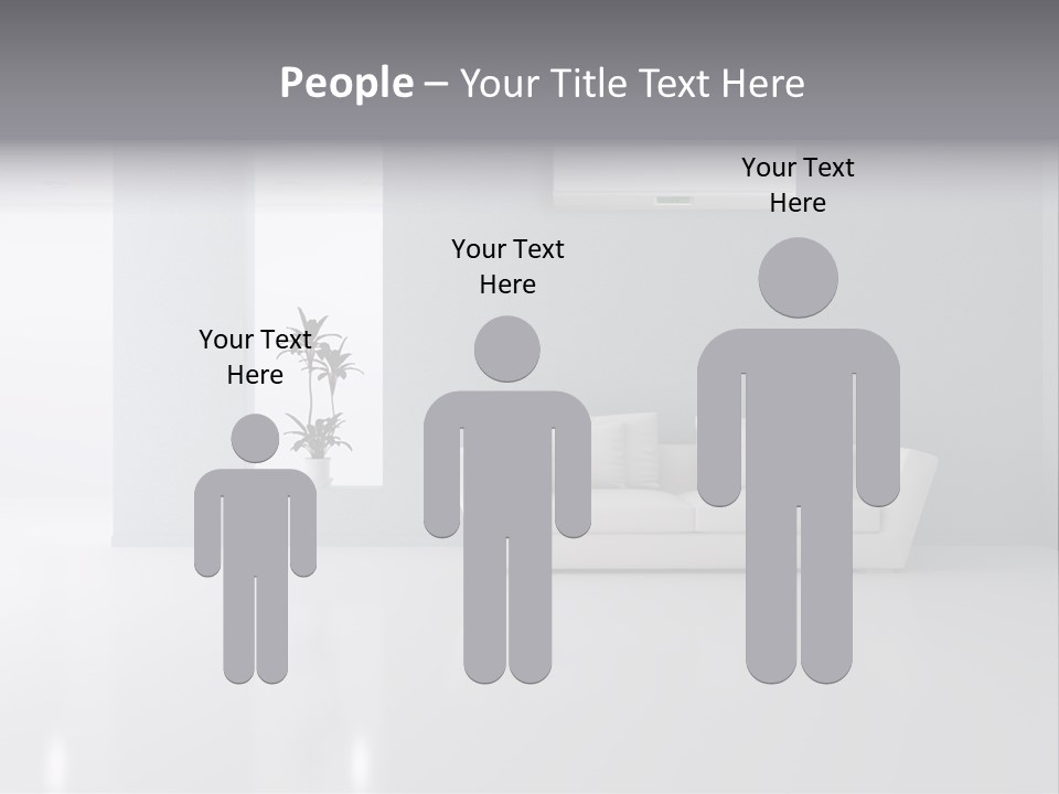 Architecture Air Conditioner Decoration PowerPoint Template